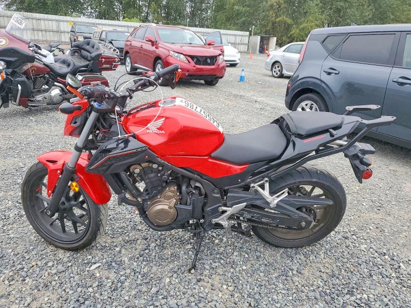 64557786 :رقم المزاد ، MLHPC4510H5400005 vin ، 2017 Honda Cb500 مزاد بيع