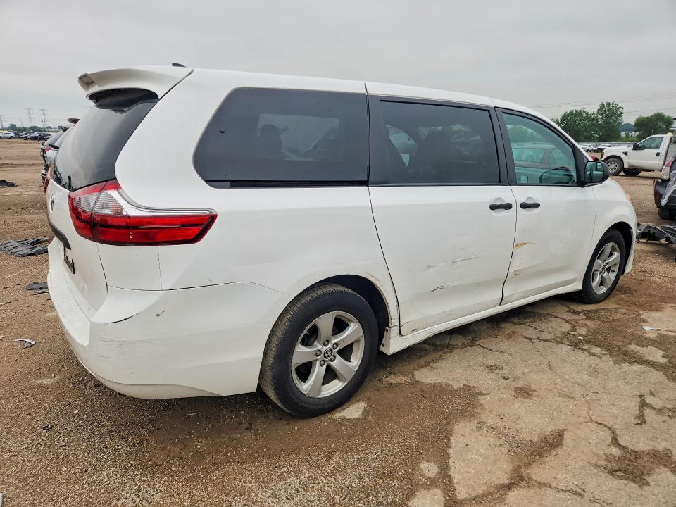 2020 Toyota Sienna მანქანა იყიდება აუქციონზე, vin: 5TDZZ3DC2LS087503, აუქციონის ნომერი: 64303006
