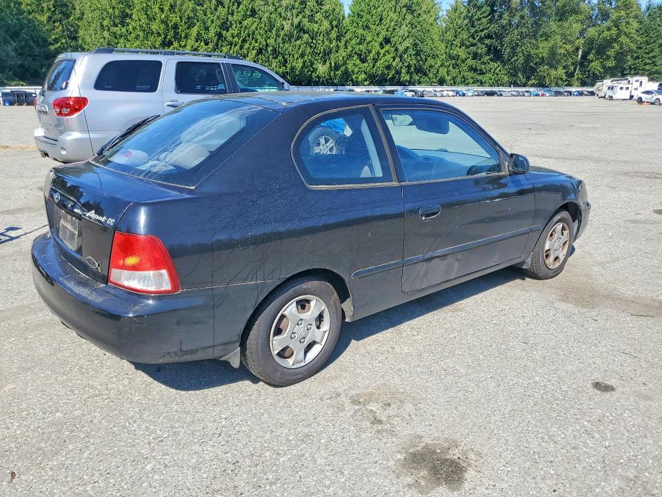 Продаж на аукціоні авто 2001 Hyundai Accent, vin: KMHCG35C91U084600, номер лоту: 65868316