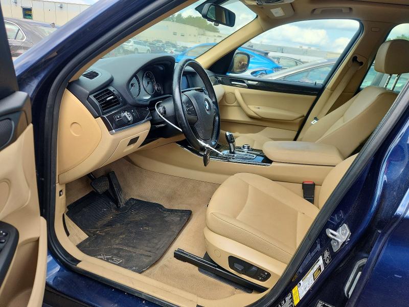 66700036 :رقم المزاد ، 5UXWX9C57E0D33659 vin ، 2014 Bmw X3 مزاد بيع