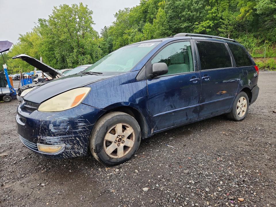 65202206 :رقم المزاد ، 5TDZA23C44S033947 vin ، 2004 Toyota Sienna مزاد بيع