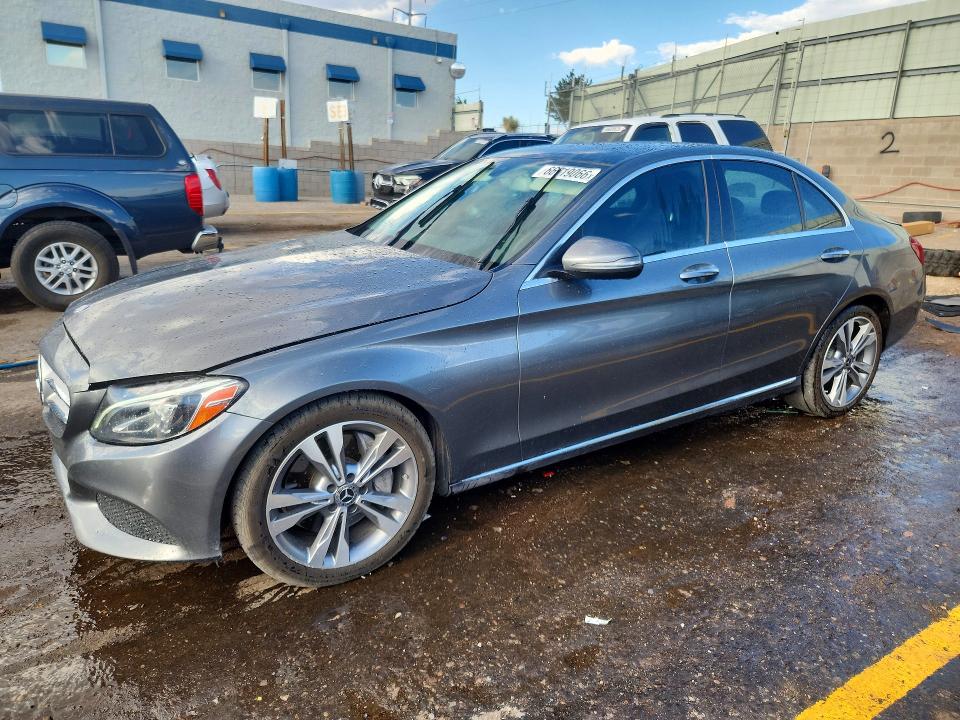2017 Mercedes-benz C მანქანა იყიდება აუქციონზე, vin: 55SWF4JB3HU218025, აუქციონის ნომერი: 66719066