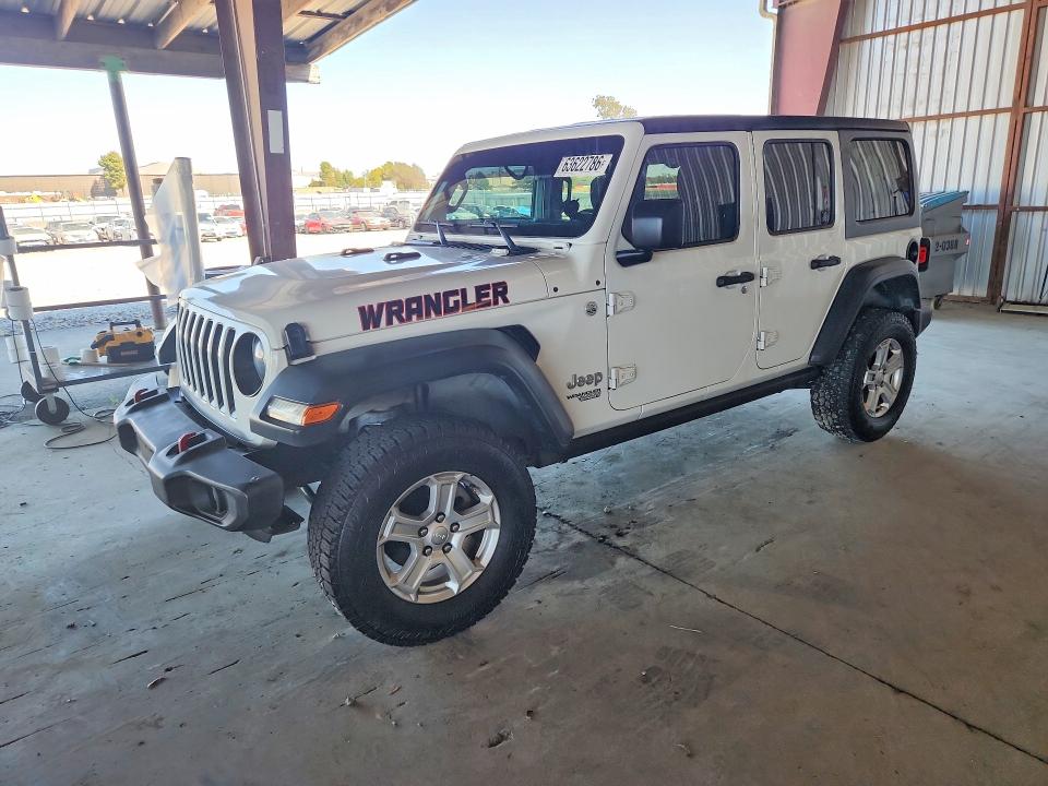 63622786 :رقم المزاد ، 1C4HJXDG0KW518738 vin ، 2019 Jeep Wrangler Unlimited مزاد بيع