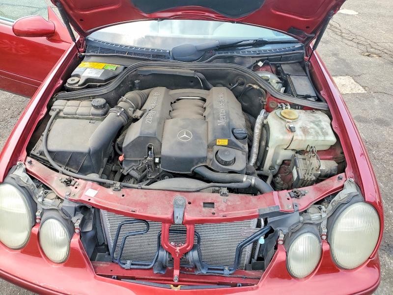 1999 Mercedes-benz Clk მანქანა იყიდება აუქციონზე, vin: WDBLK65G0XT003133, აუქციონის ნომერი: 63864486