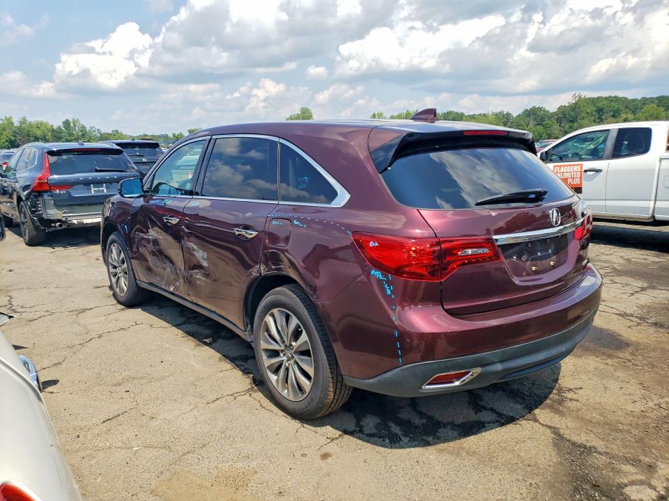 Продаж на аукціоні авто 2015 Acura Mdx, vin: 5FRYD4H42FB003318, номер лоту: 64613556