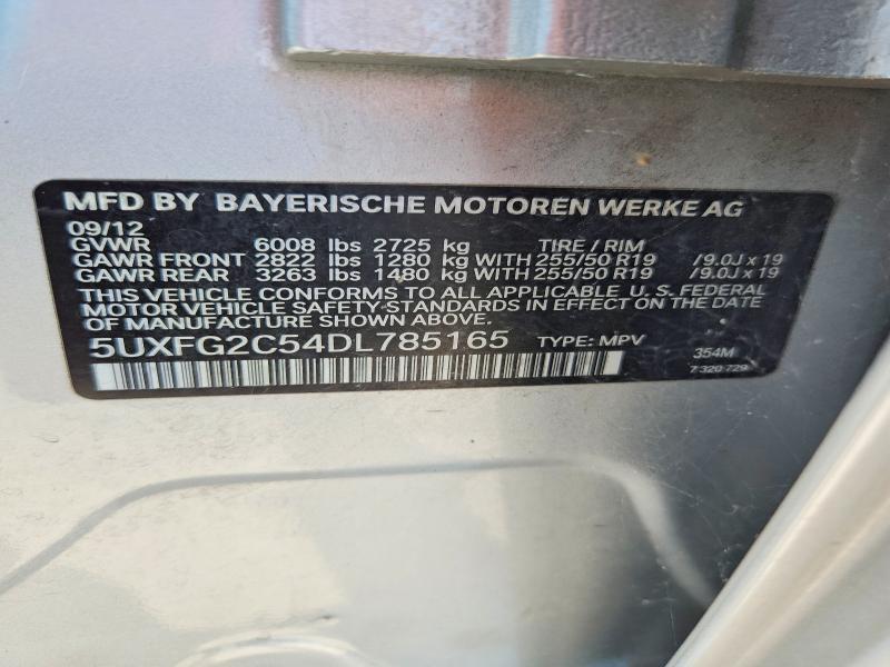 Aukcja sprzedaży 2013 Bmw X6, vin: 5UXFG2C54DL785165, numer aukcji: 65122056