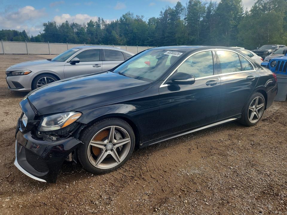 65380026 :رقم المزاد ، 55SWF4KB1FU075376 vin ، 2015 Mercedes-benz C مزاد بيع