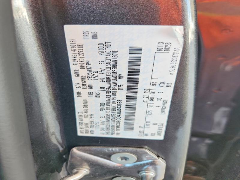 Продаж на аукціоні авто 2018 Ford Escape, vin: 1FMCU9GD4JUB03698, номер лоту: 67066316