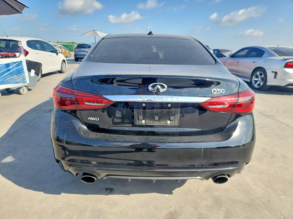 2018 Infiniti Q50 მანქანა იყიდება აუქციონზე, vin: JN1EV7AR4JM443049, აუქციონის ნომერი: 64251206