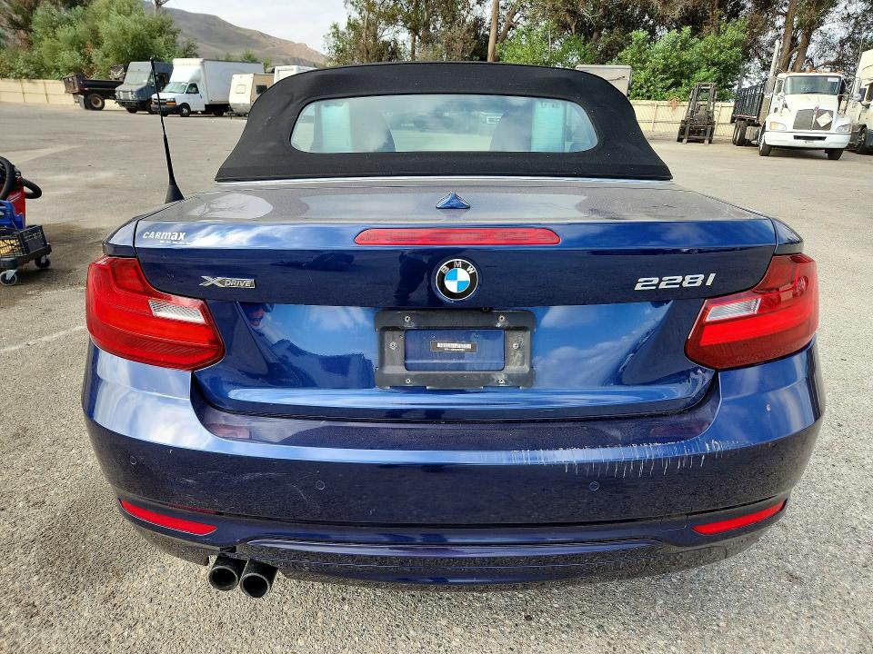 2016 Bmw 228 მანქანა იყიდება აუქციონზე, vin: WBA1L9C50GV324793, აუქციონის ნომერი: 65142866