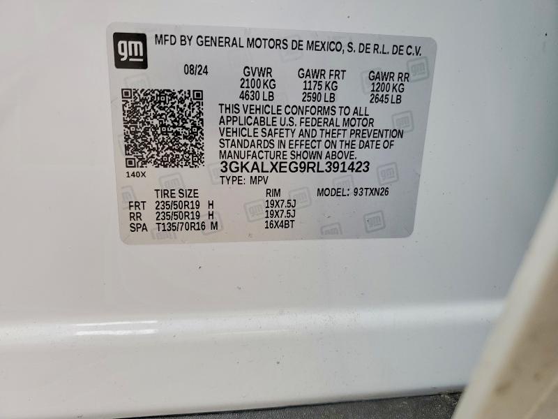 Продаж на аукціоні авто 2024 Gmc Terrain, vin: 3GKALXEG9RL391423, номер лоту: 64288956