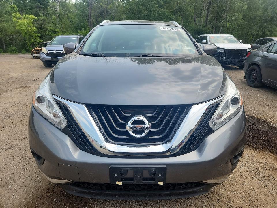 63534296 :رقم المزاد ، 5N1AZ2MH5GN121931 vin ، 2016 Nissan Murano مزاد بيع