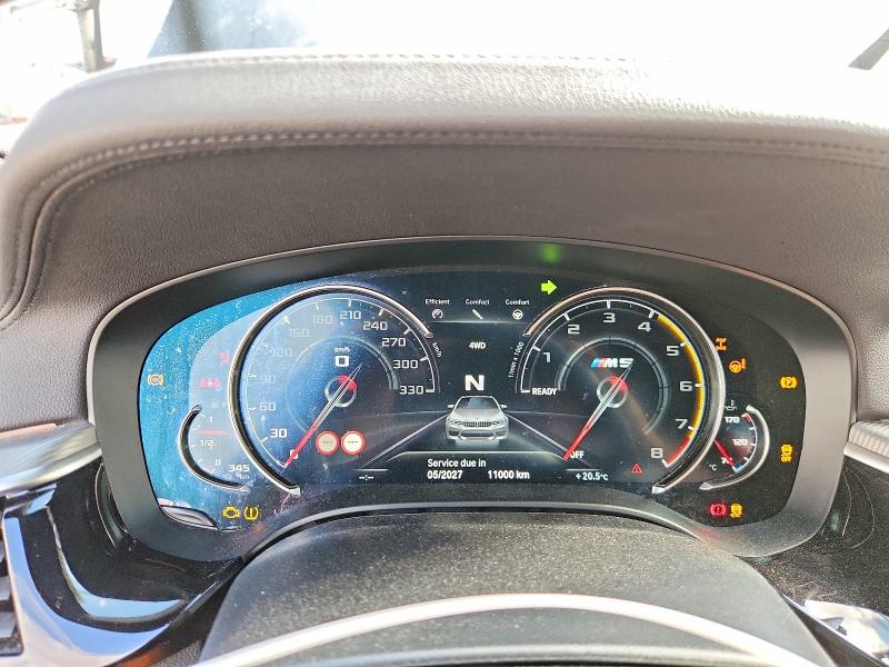 2018 Bmw M5 მანქანა იყიდება აუქციონზე, vin: WBSJF0C59JB283202, აუქციონის ნომერი: 64904606