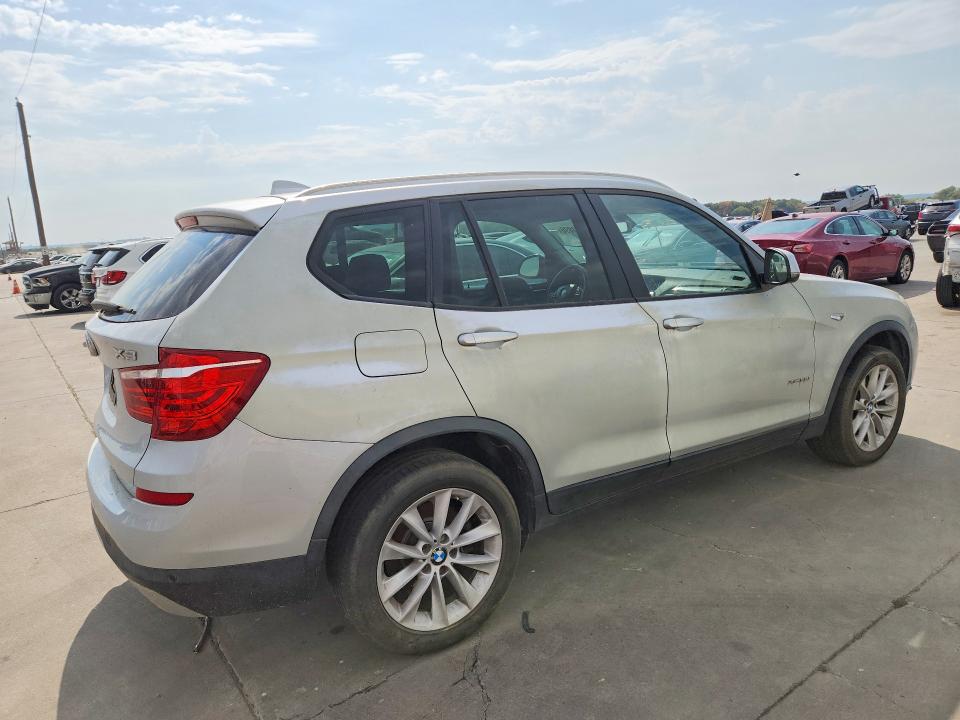 2016 Bmw X3 მანქანა იყიდება აუქციონზე, vin: 5UXWX9C56G0D73301, აუქციონის ნომერი: 66471896