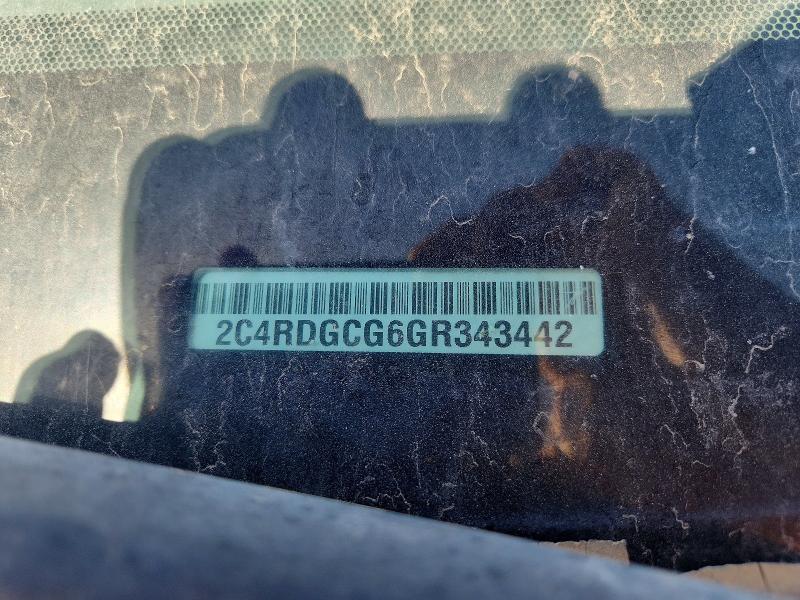 Продажа на аукционе авто 2016 Dodge Grand Caravan, vin: 2C4RDGCG6GR343442, номер лота: 65408446