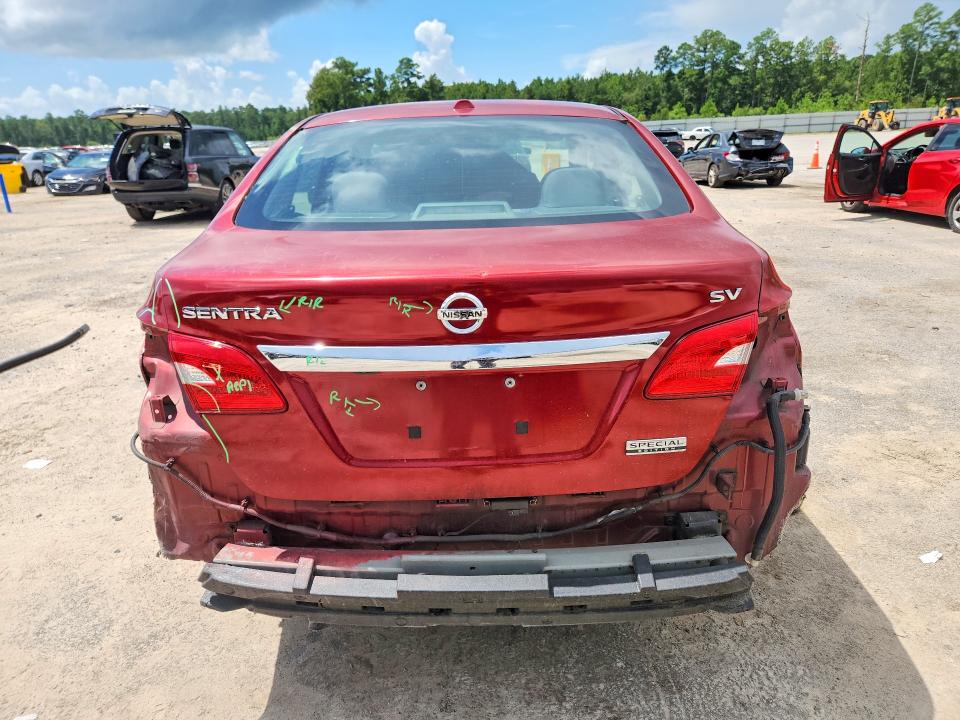 Продажа на аукционе авто 2019 Nissan Sentra, vin: 3N1AB7AP5KY232480, номер лота: 64030096