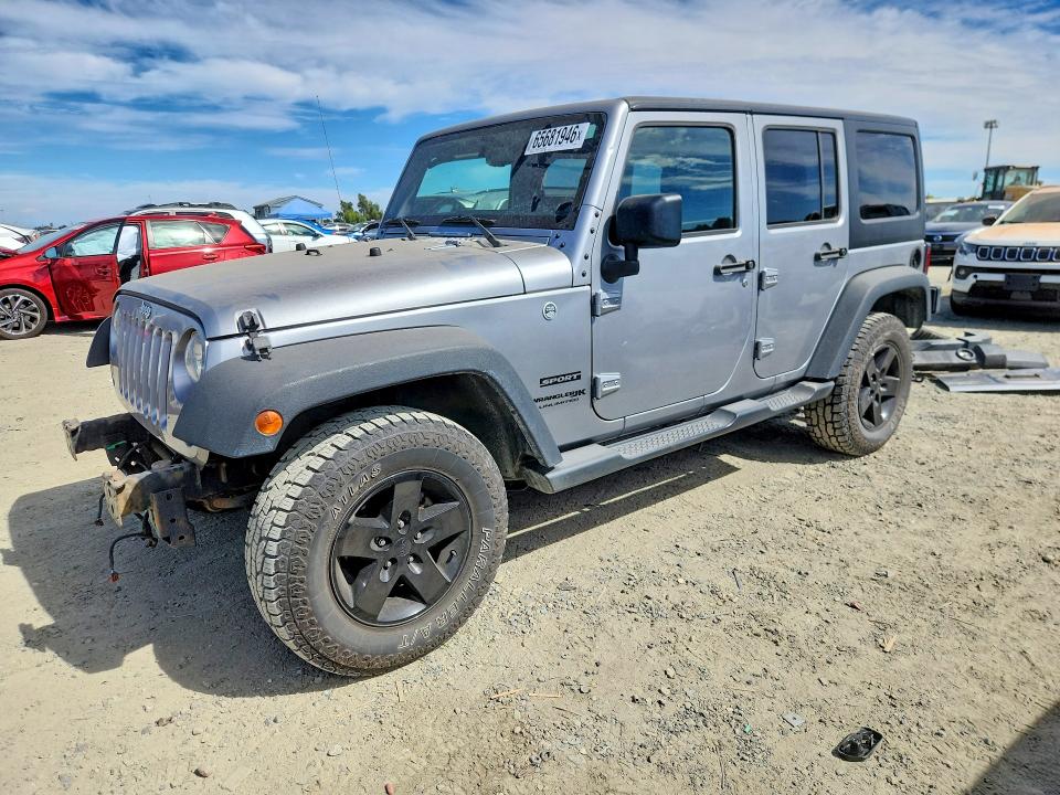 2018 Jeep Wrangler Unlimited მანქანა იყიდება აუქციონზე, vin: 1C4BJWDG4JL926661, აუქციონის ნომერი: 65681946
