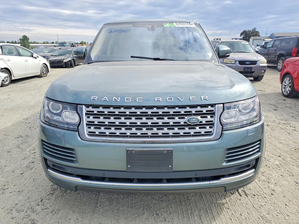 67033766 :رقم المزاد ، SALGS2FV2HA352048 vin ، 2017 Land Rover Range Rover مزاد بيع