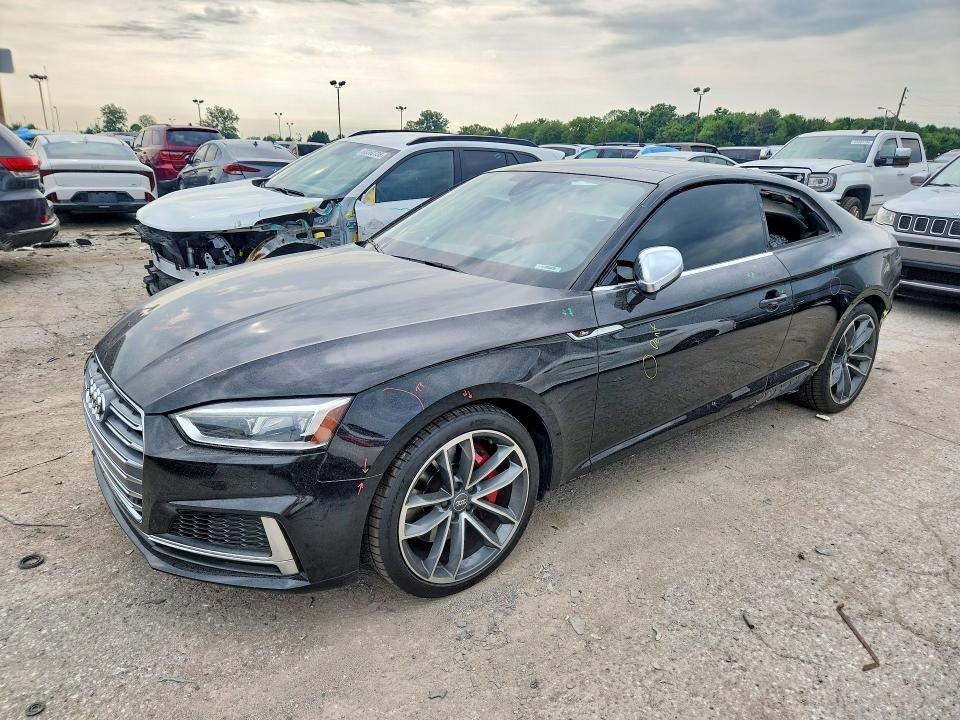 63113166 :رقم المزاد ، WAUP4AF52JA041217 vin ، 2018 Audi S5 مزاد بيع