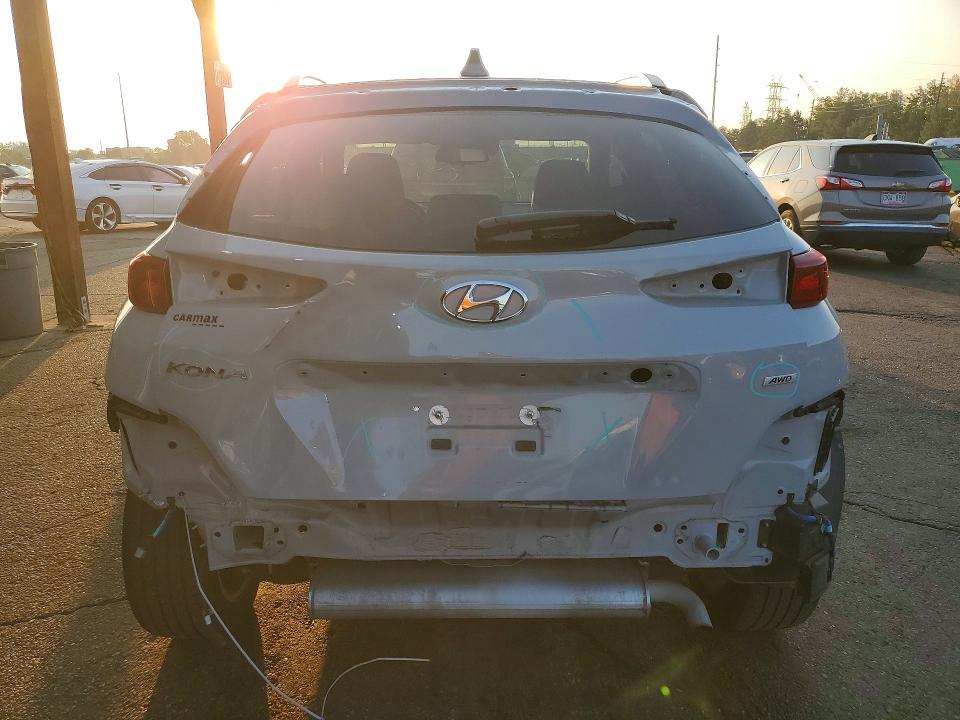 2023 Hyundai Kona მანქანა იყიდება აუქციონზე, vin: KM8K6CAB3PU970142, აუქციონის ნომერი: 63500586