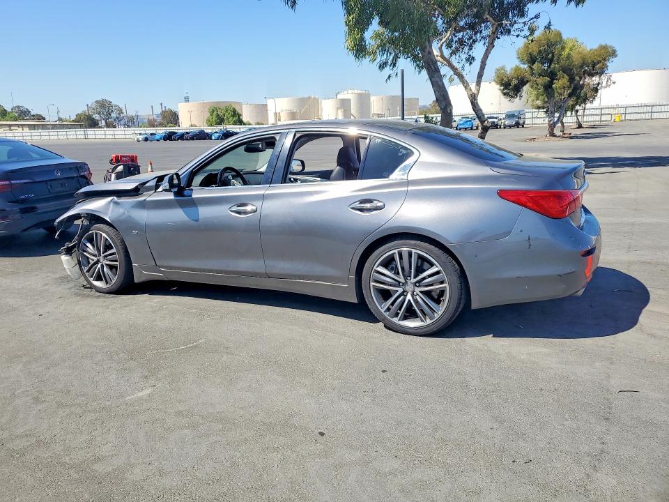 2014 Infiniti Q50 მანქანა იყიდება აუქციონზე, vin: JN1BV7AP3EM689484, აუქციონის ნომერი: 64495916