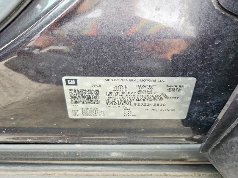 Продаж на аукціоні авто 2018 Gmc Acadia, vin: 1GKKNXLS2JZ243830, номер лоту: 66084786