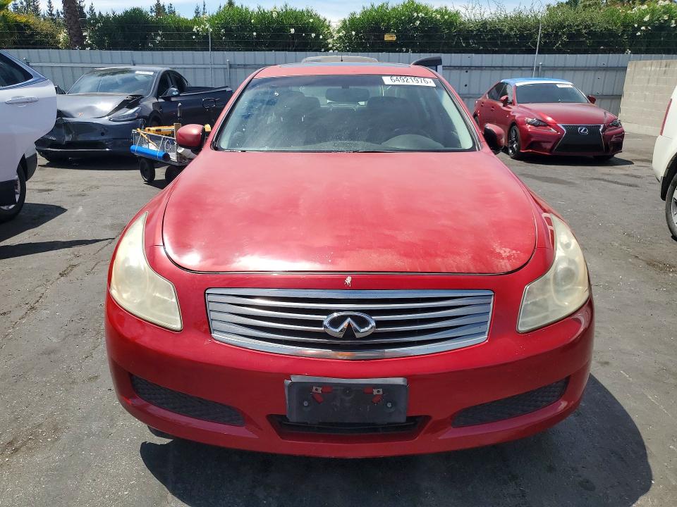 64921976 :رقم المزاد ، JNKBV61E67M709735 vin ، 2007 Infiniti G35 مزاد بيع