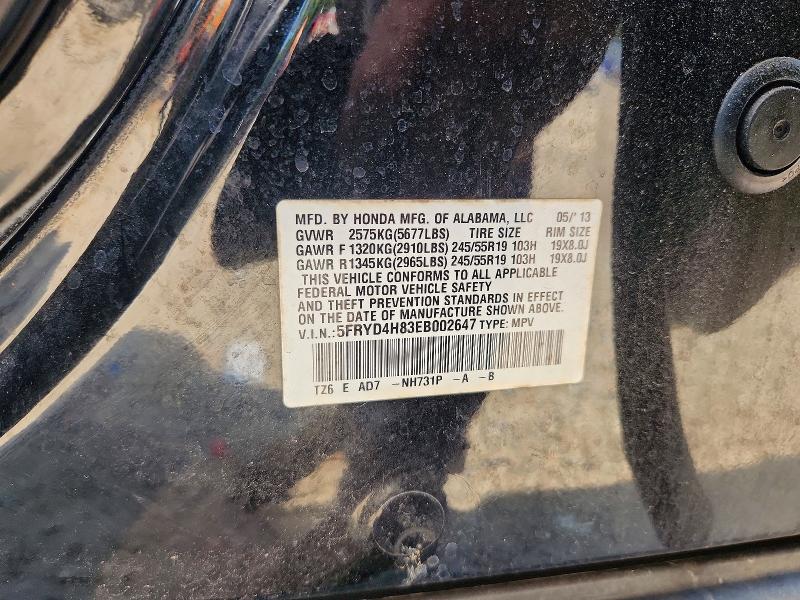 Aukcja sprzedaży 2014 Acura Mdx, vin: 5FRYD4H83EB002647, numer aukcji: 65816636