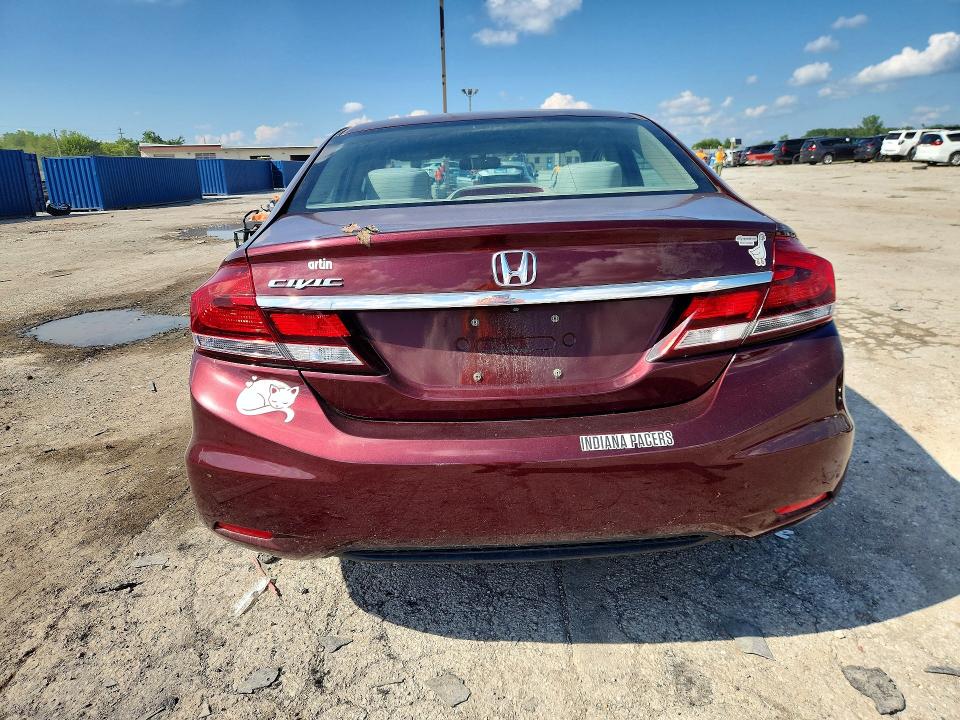 2015 Honda Civic მანქანა იყიდება აუქციონზე, vin: 19XFB2F52FE091727, აუქციონის ნომერი: 65208666
