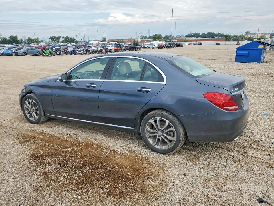 2015 Mercedes-benz C მანქანა იყიდება აუქციონზე, vin: 55SWF4KB8FU061345, აუქციონის ნომერი: 65395956