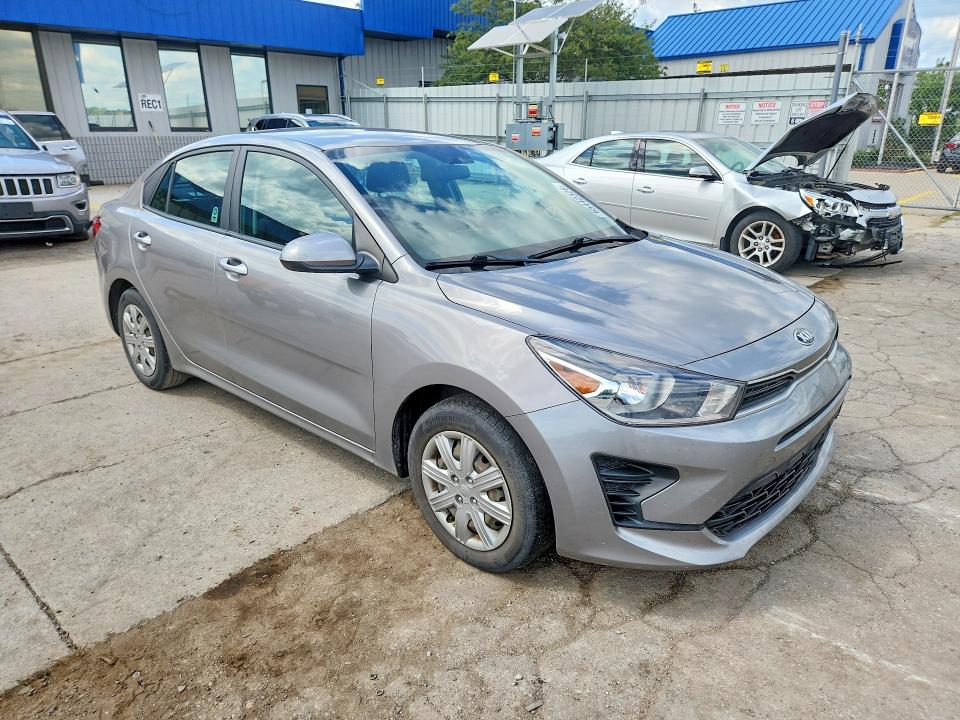 2021 Kia Rio მანქანა იყიდება აუქციონზე, vin: 3KPA24AD3ME393206, აუქციონის ნომერი: 65442326