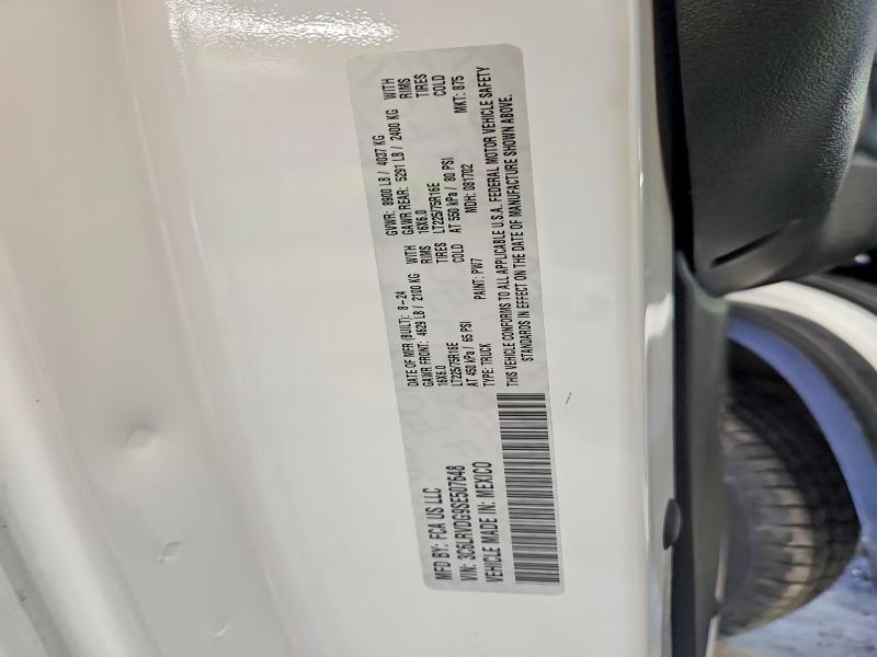 Aukcja sprzedaży 2025 Ram Promaster 2500, vin: 3C6LRVDG9SE507648, numer aukcji: 66083816
