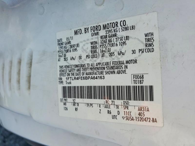 Aukcja sprzedaży 2011 Ford Ranger, vin: 1FTLR4FE6BPA64163, numer aukcji: 63060086