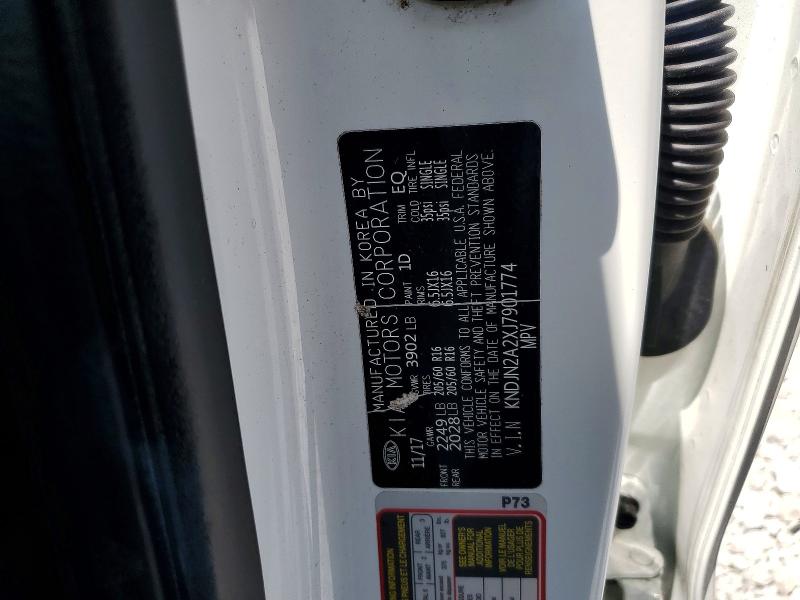 63416326 :رقم المزاد ، KNDJN2A2XJ7901774 vin ، 2018 Kia Soul مزاد بيع