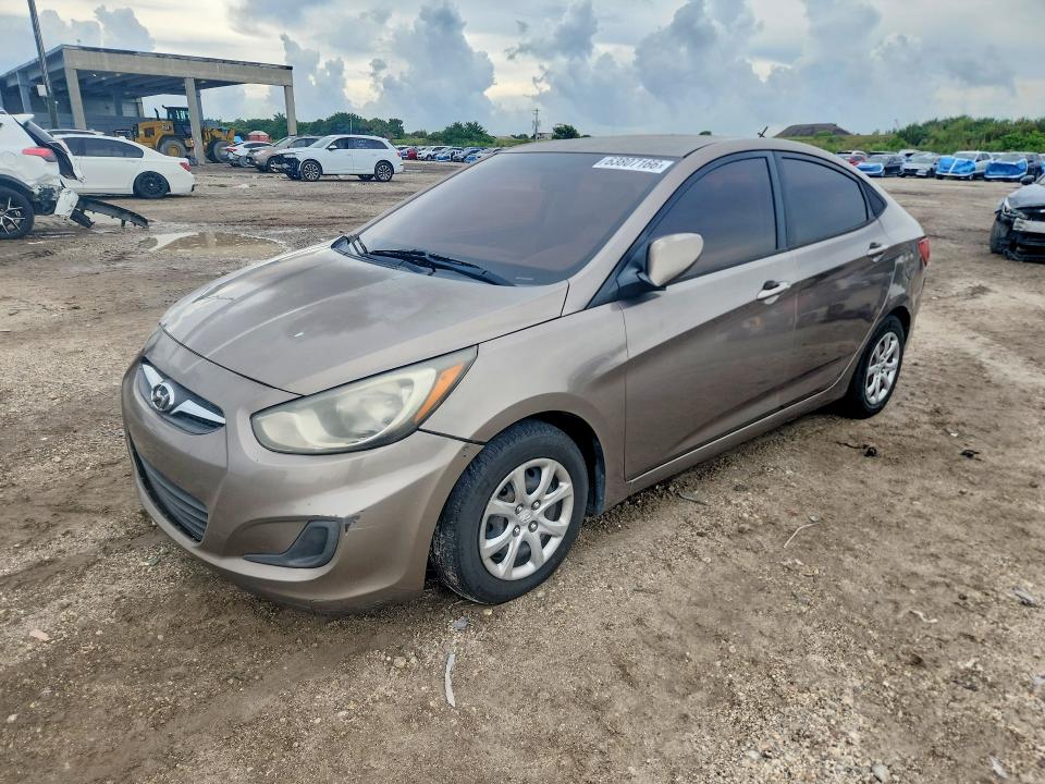 Auction sale of the 2014 Hyundai Accent, vin: KMHCT4AE2EU675589, lot number: 63807166