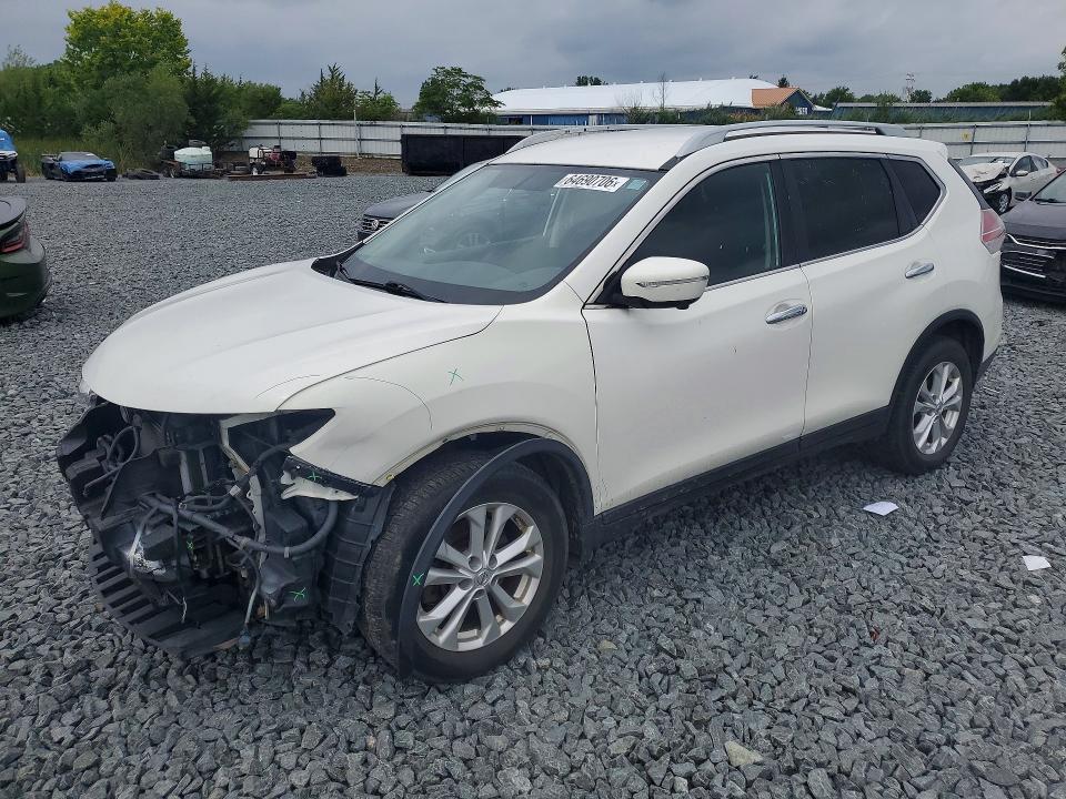 2014 Nissan Rogue მანქანა იყიდება აუქციონზე, vin: 5N1AT2MK3EC787000, აუქციონის ნომერი: 64690706