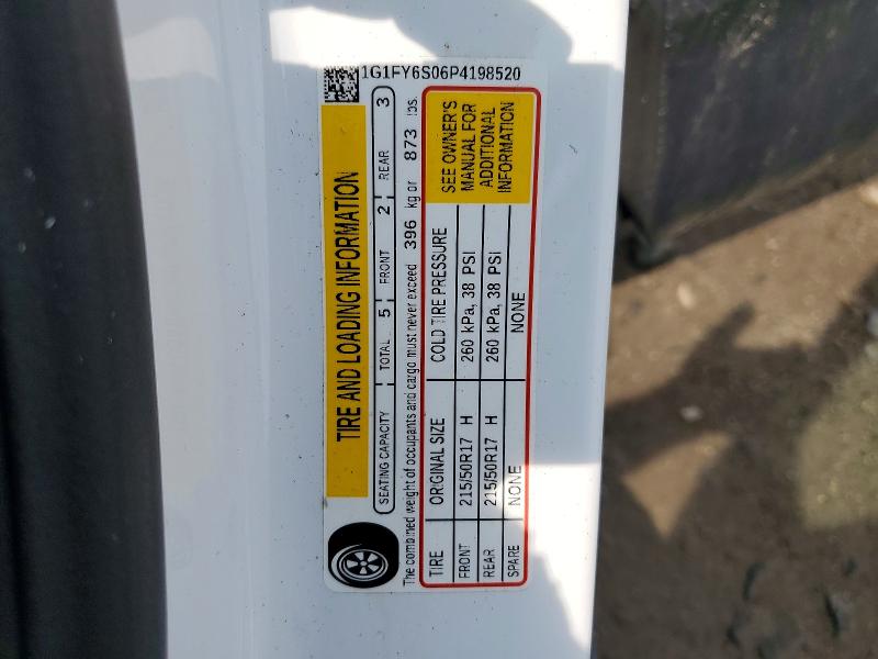 2023 Chevrolet Bolt Euv მანქანა იყიდება აუქციონზე, vin: 1G1FY6S06P4198520, აუქციონის ნომერი: 65139026
