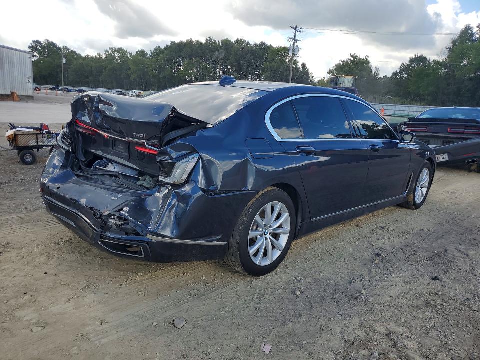 63942146 :رقم المزاد ، WBA7T2C08LGL18051 vin ، 2020 Bmw 740 مزاد بيع