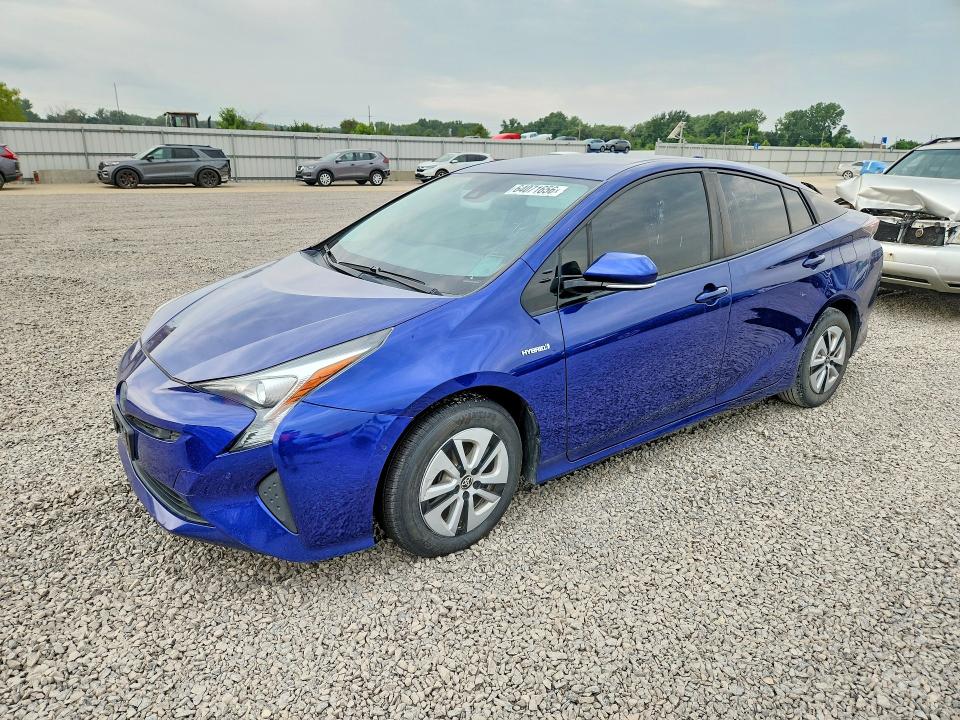 64071656 :رقم المزاد ، JTDKBRFUXJ3596428 vin ، 2018 Toyota Prius مزاد بيع