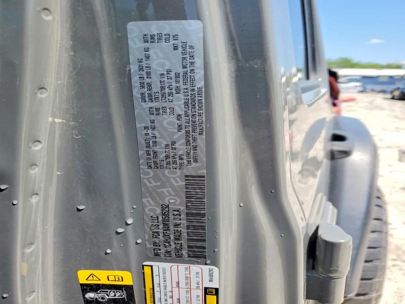 Aukcja sprzedaży 2021 Jeep Wrangler Unlimited, vin: 1C4HJXFN4MW585292, numer aukcji: 60255896