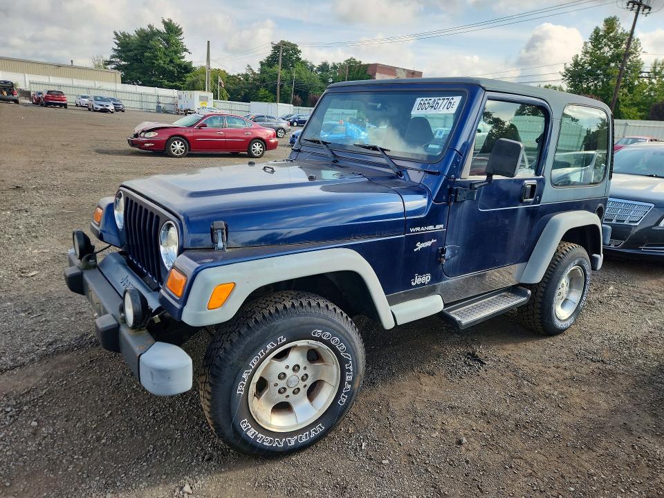 66546776 :رقم المزاد ، 1J4FA49S22P761443 vin ، 2002 Jeep Wrangler / Tj مزاد بيع