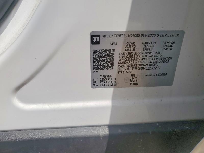 Продажа на аукционе авто 2023 Gmc Terrain, vin: 3GKALPEG6PL250211, номер лота: 65205876