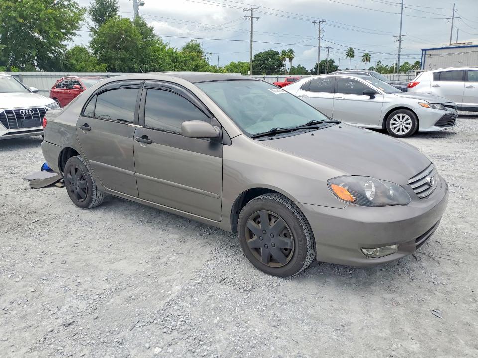 2003 Toyota Corolla მანქანა იყიდება აუქციონზე, vin: 2T1BR38E43C157752, აუქციონის ნომერი: 63656466
