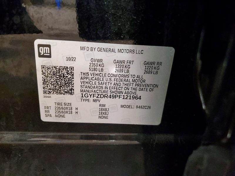 Продаж на аукціоні авто 2023 Cadillac Xt4, vin: 1GYFZDR49PF121964, номер лоту: 66958226