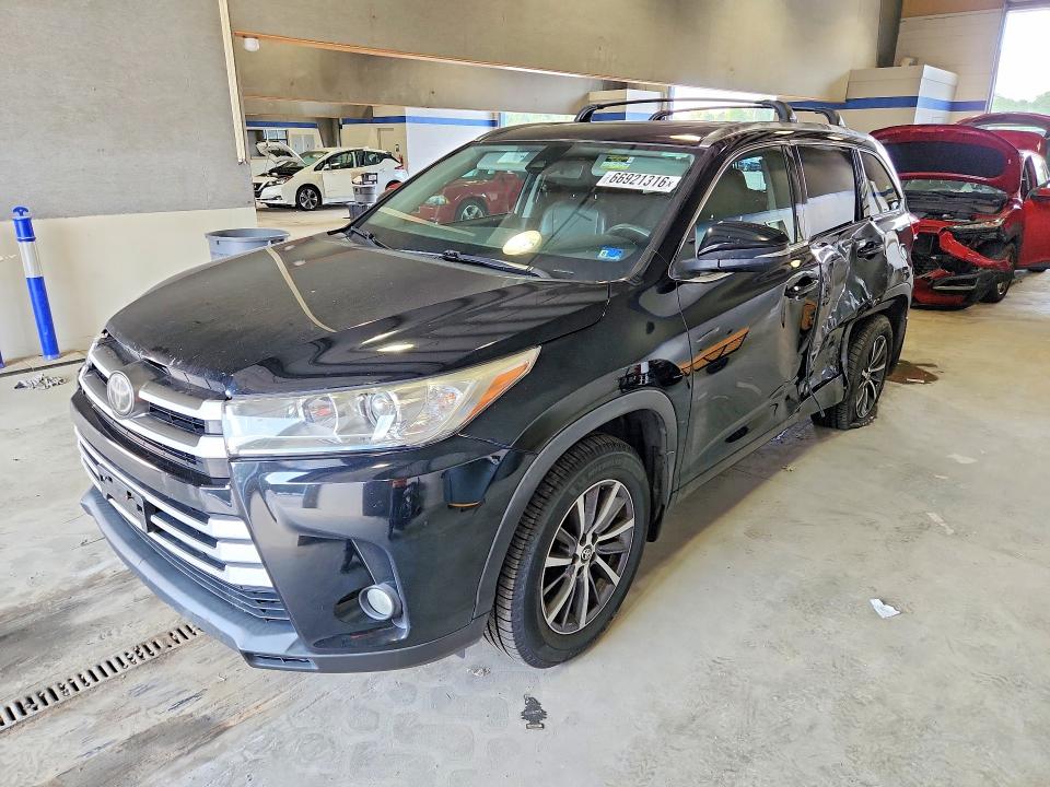 Aukcja sprzedaży 2017 Toyota Highlander, vin: 5TDJZRFH0HS418983, numer aukcji: 66921316