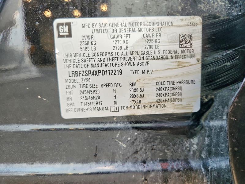 Aukcja sprzedaży 2023 Buick Envision, vin: LRBFZSR4XPD173219, numer aukcji: 64819446