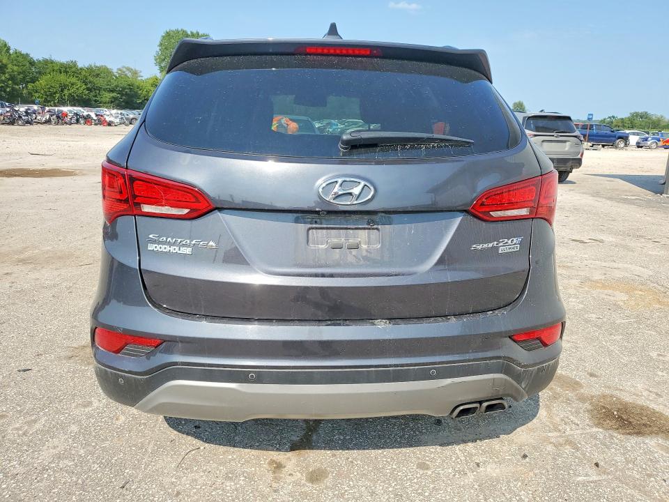 2017 Hyundai Santa Fe Sport მანქანა იყიდება აუქციონზე, vin: 5XYZW4LA4HG384727, აუქციონის ნომერი: 63564736