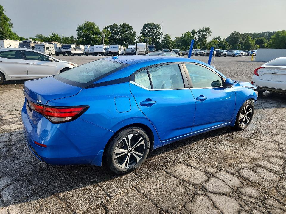 2022 Nissan Sentra მანქანა იყიდება აუქციონზე, vin: 3N1AB8CV3NY206000, აუქციონის ნომერი: 64041836