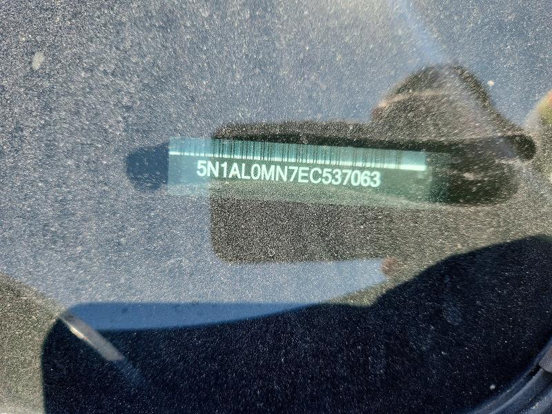 2014 Infiniti Qx60 მანქანა იყიდება აუქციონზე, vin: 5N1AL0MN7EC537063, აუქციონის ნომერი: 64272796
