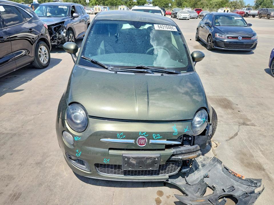 Aukcja sprzedaży 2015 Fiat 500, vin: 3C3CFFBR6FT648212, numer aukcji: 64310486